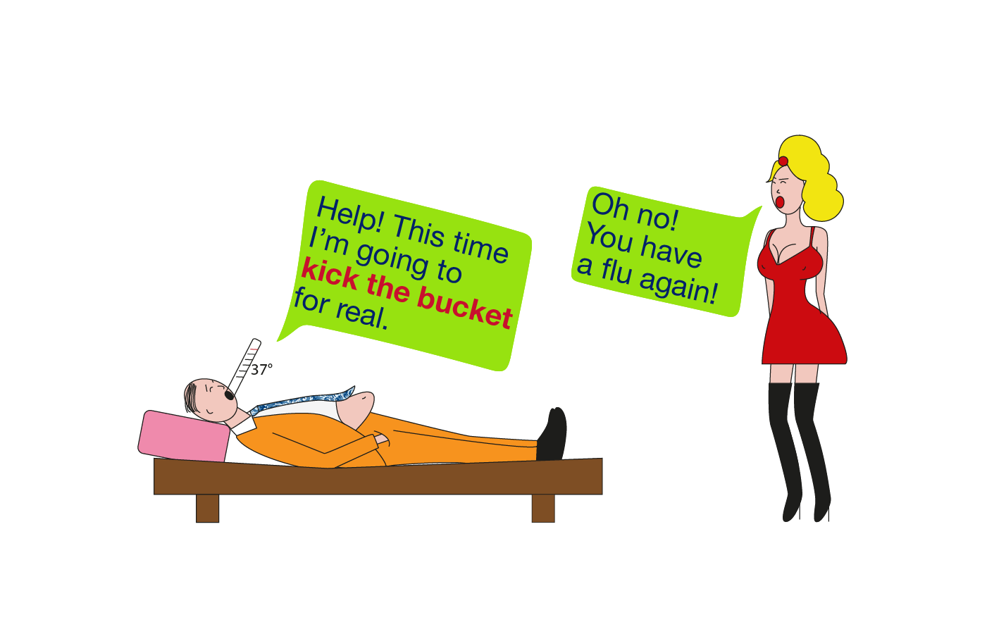 Kick the bucket Meaning in Hindi with Picture, Video & Memory Trick