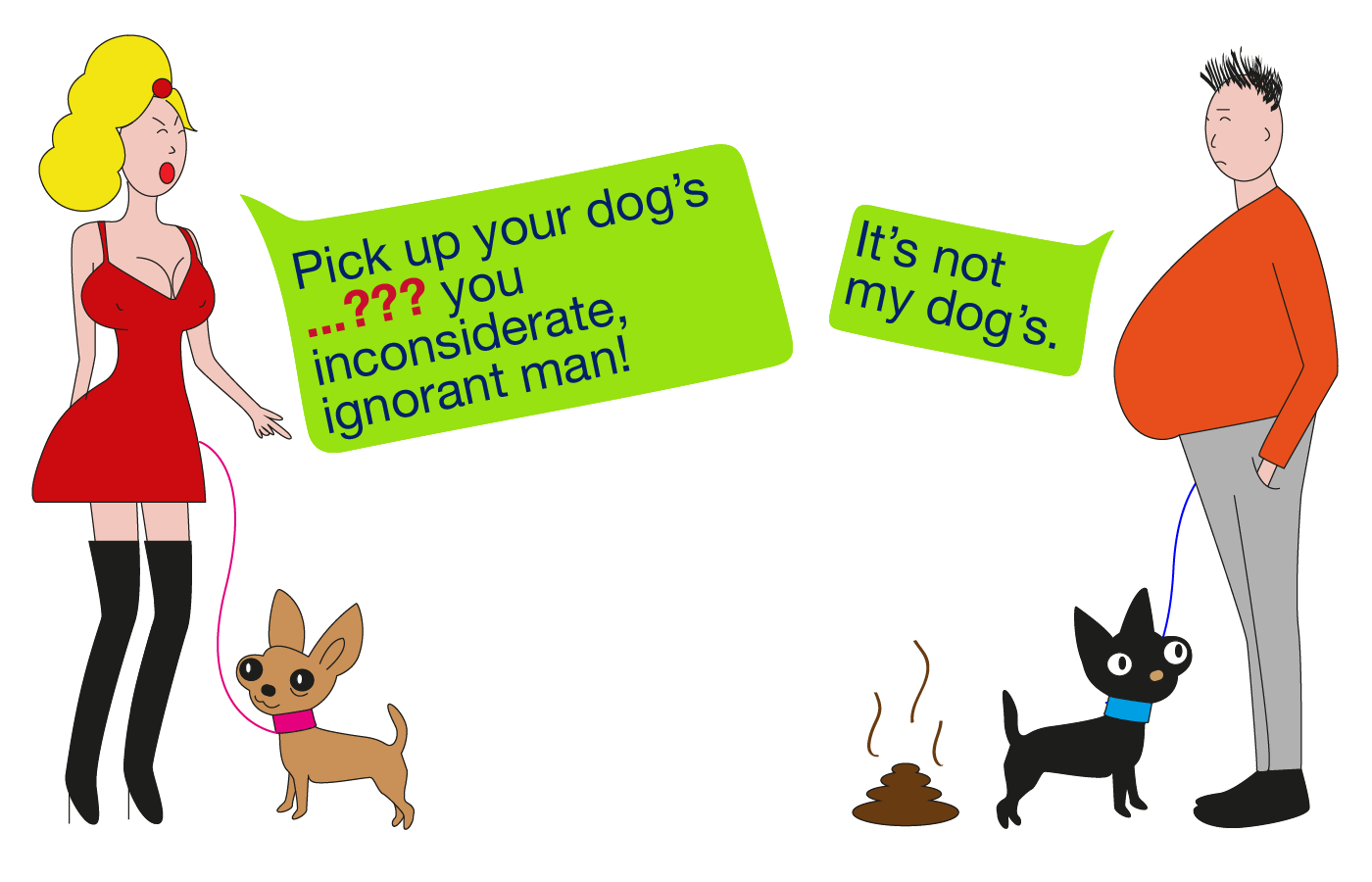 Dog mess vocabulary quiz